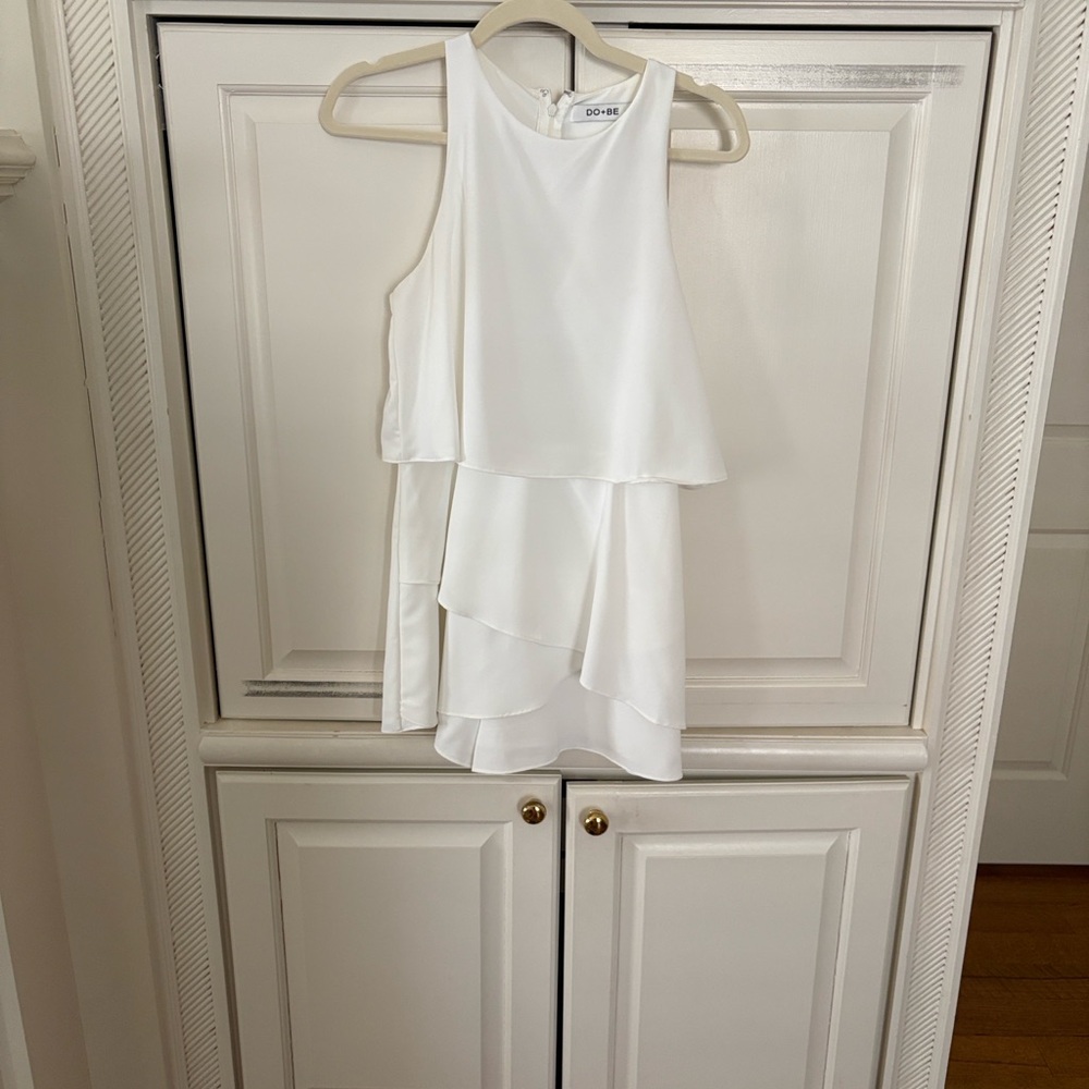 DO+BE Classic White Blouse